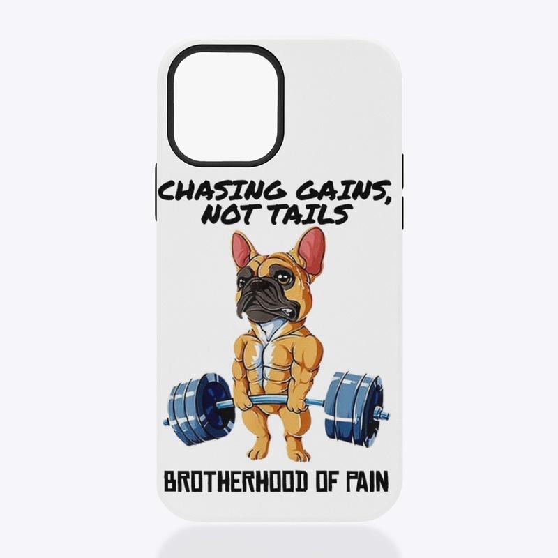 Chasing Gains, Not Tails Iphone Case